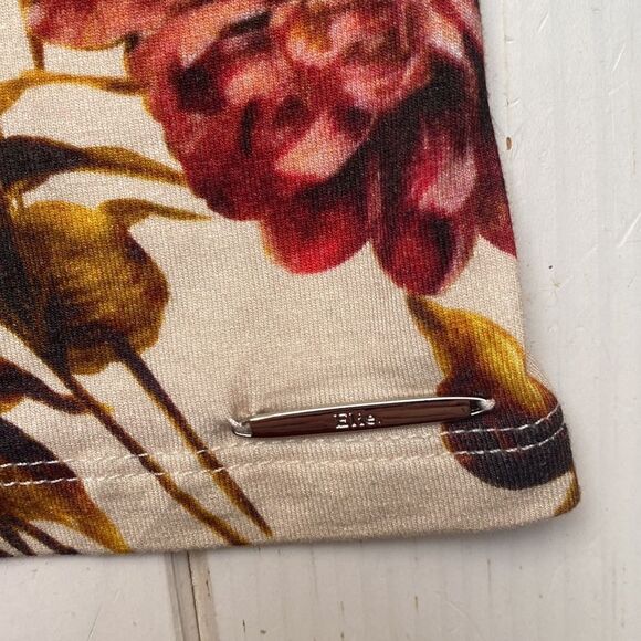 NWT Elie Tarhari Floral Tee - Picture 4 of 11